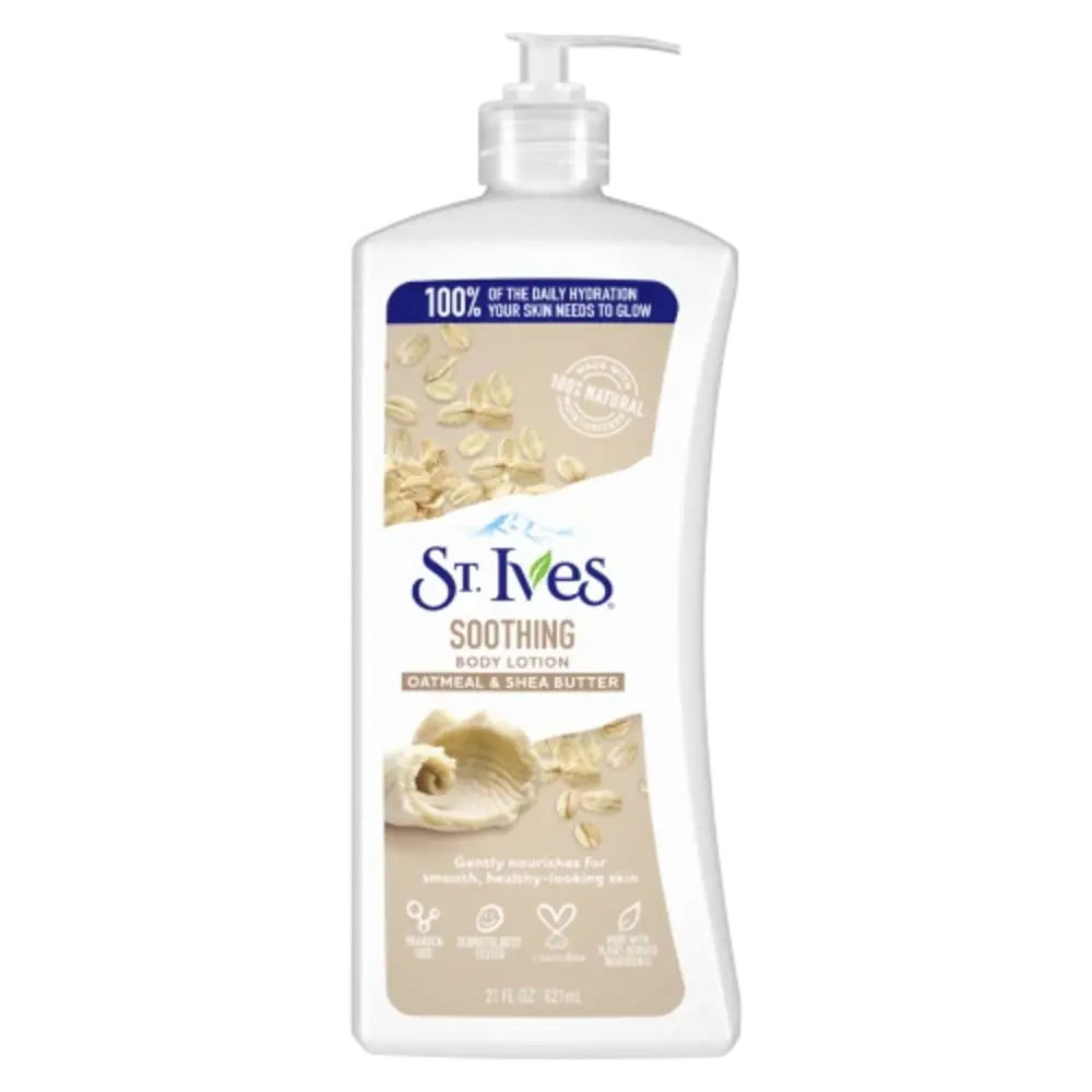 St. Ives Body Lotion Naturally Soothing Oatmeal & Shea Butter 621ml
